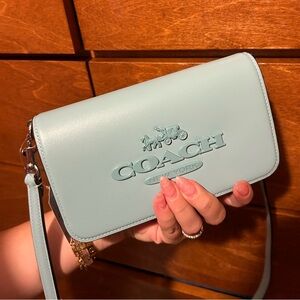 NWT COACH TONI CROSSBODY in FADED BLUE